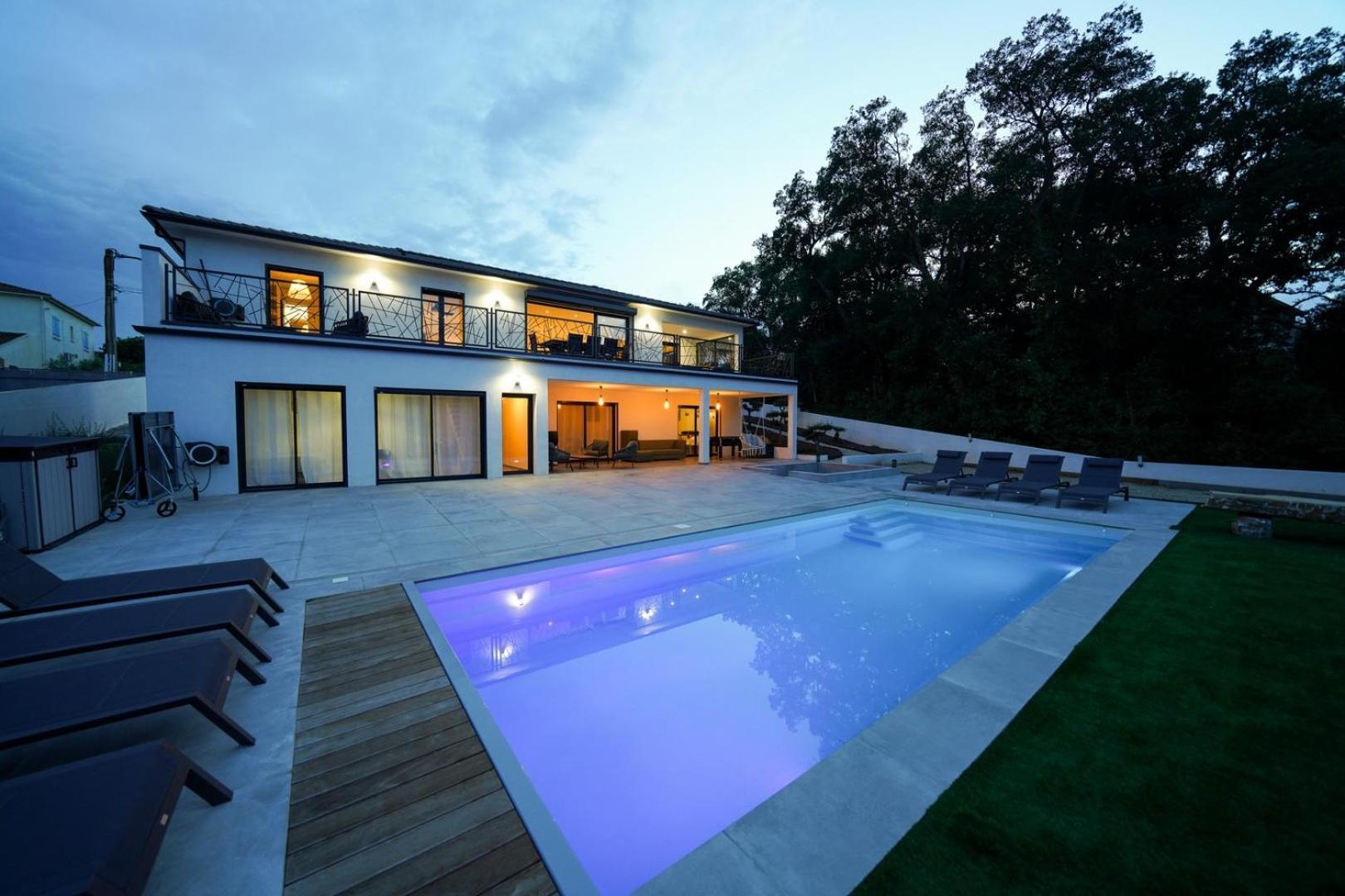 Tres Belle Villa A Ghisonaccia Avec Piscine Chauffee Εξωτερικό φωτογραφία
